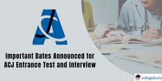 ACJ Entrance Exam: Test Scheduled for 12 April and 26 May 2025